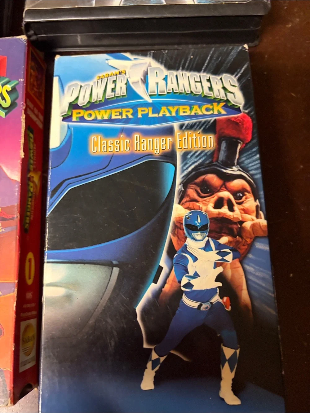 Power Ranger VHS Bundle - Red, Blue, Black